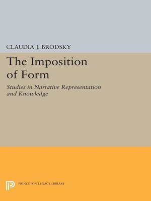 cover image of The Imposition of Form